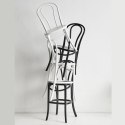 Krzesło barowe BISTRO WHITE