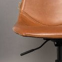 Krzesło biurowe FRANKY COGNAC