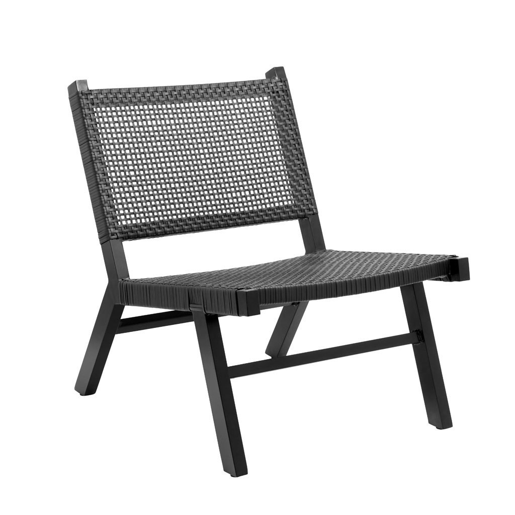 Krzesło wypoczynkowe VASAI BLACK
